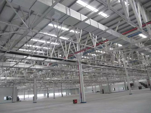 神龍公司02車（chē）間空調安（ān）裝項